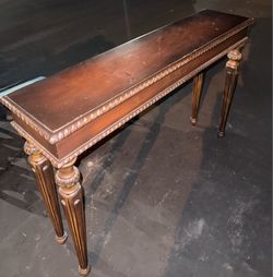 Console table