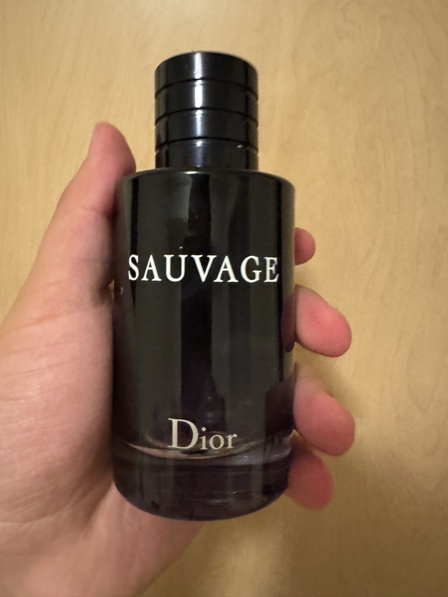 Real Sauvage Dior Refillable Cologne “ empty Bottle”