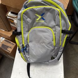 Branded Grey Backpack