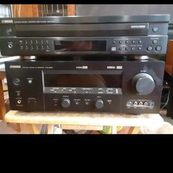 YAMAHA 7.1 AV RECEIVER AND CD PLAYER/SONY PHONO/JBL 902VX LOUDSPEAKERS $800 FINAL PRICE 