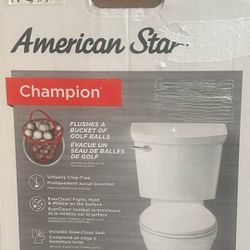 American Standard Champion 4 Right Height White Elongated Bowl 1.6 GPF Toilet