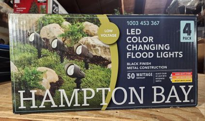 Hampton Bay Low Voltage LED Color Changing Flood Lights