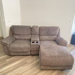 Couch (Recliner Does Not Work) For Free