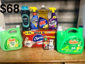 Household Cleaning & Laundry Supply Bundle