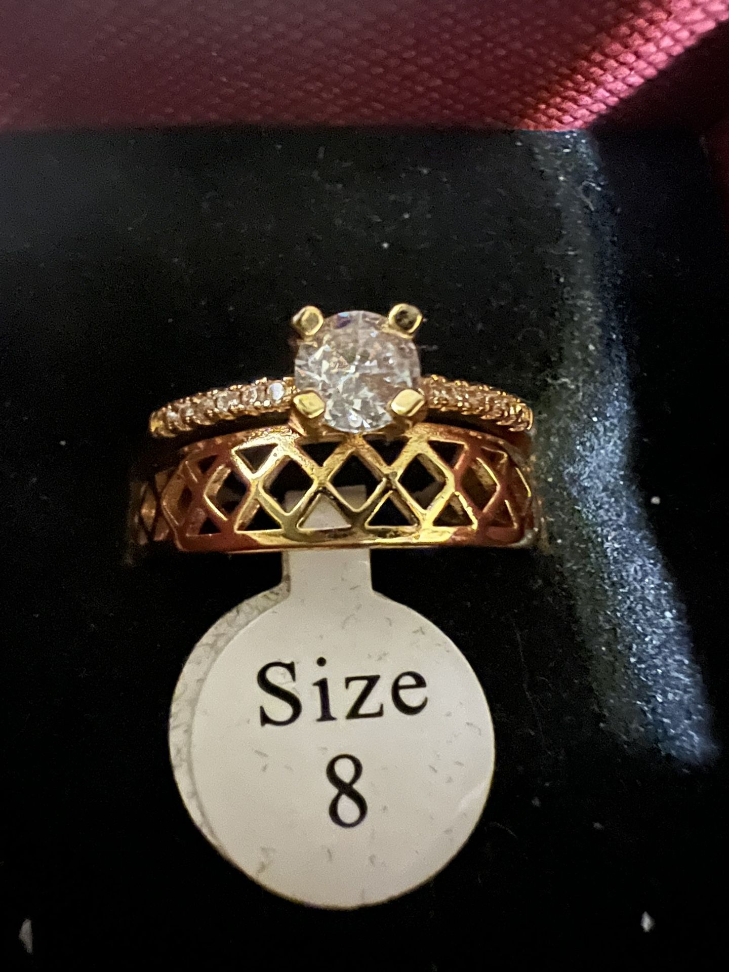 Gold Ring Size 8