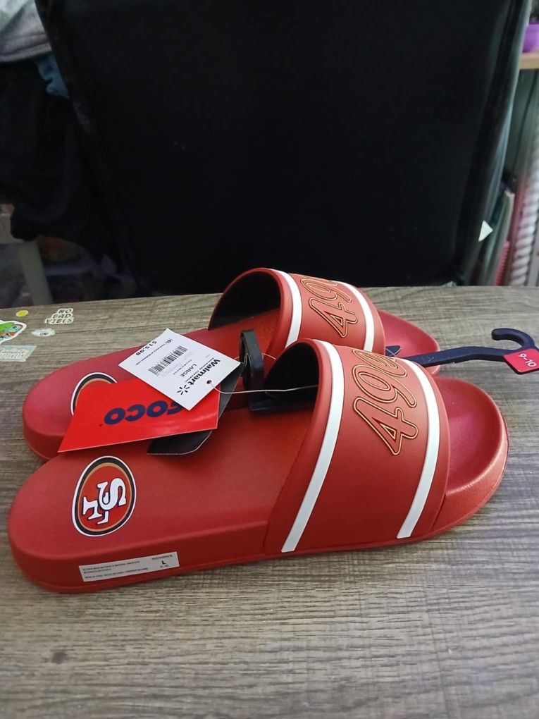 Womans 49ers Sandals