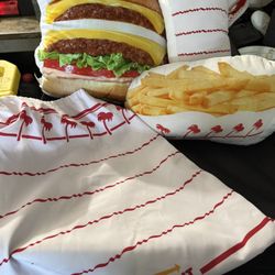 In-N-Out Merch Pillow Set