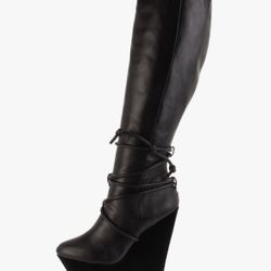 L.A.M.B Women's Bolero Knee-High Boot