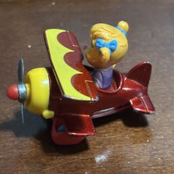 McDonald's Happy Meal Toy 1990 Disney TaleSpin Molly’s Biplane (Loose)