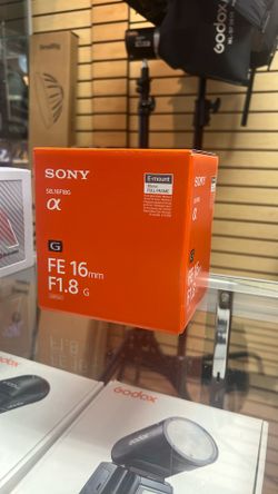 Sony FE 16mm F1.8 G Lens