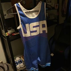 USA Wrestling Singlet XS
