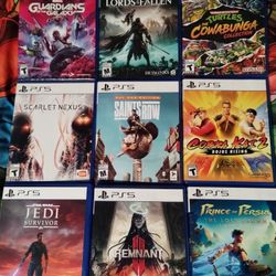 PS5 Games, $16 Each