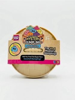 RMS Crazy Fun Squishy Bun 🐚 Seashell Edition 🐚 Mystery Dumpling Set