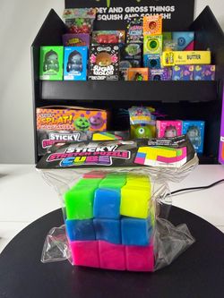 Sticky Stretch Puzzle Cube Toy