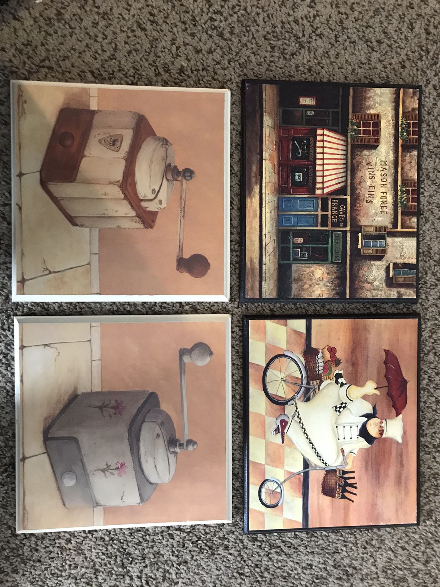 Kitchen Artwork Set