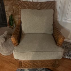 Tommy Bahama Reading Chair With Light