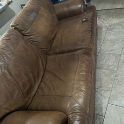 Leather Couch