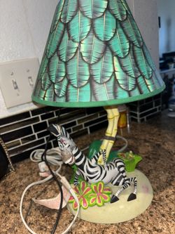Dreamworks Madagascar Marty the Zebra Lamp