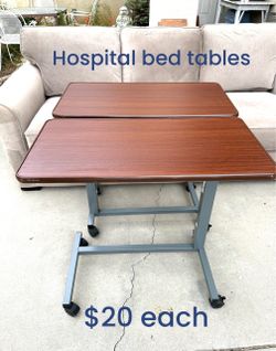 Adjustable Hospital bed Tables