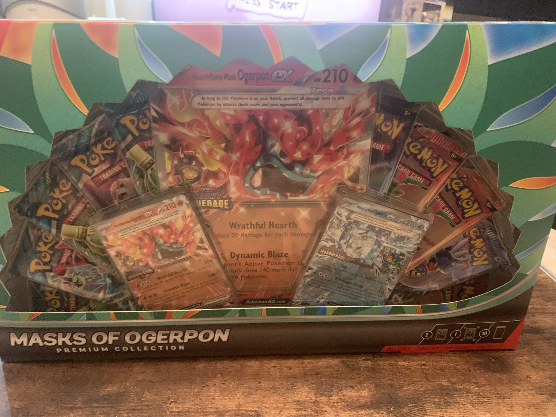 Pokemon Cards Mask Of Ogerpon Open To Trade