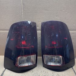 #OT85 2009-2018 Dodge Ram Dark Red Taillight Pair