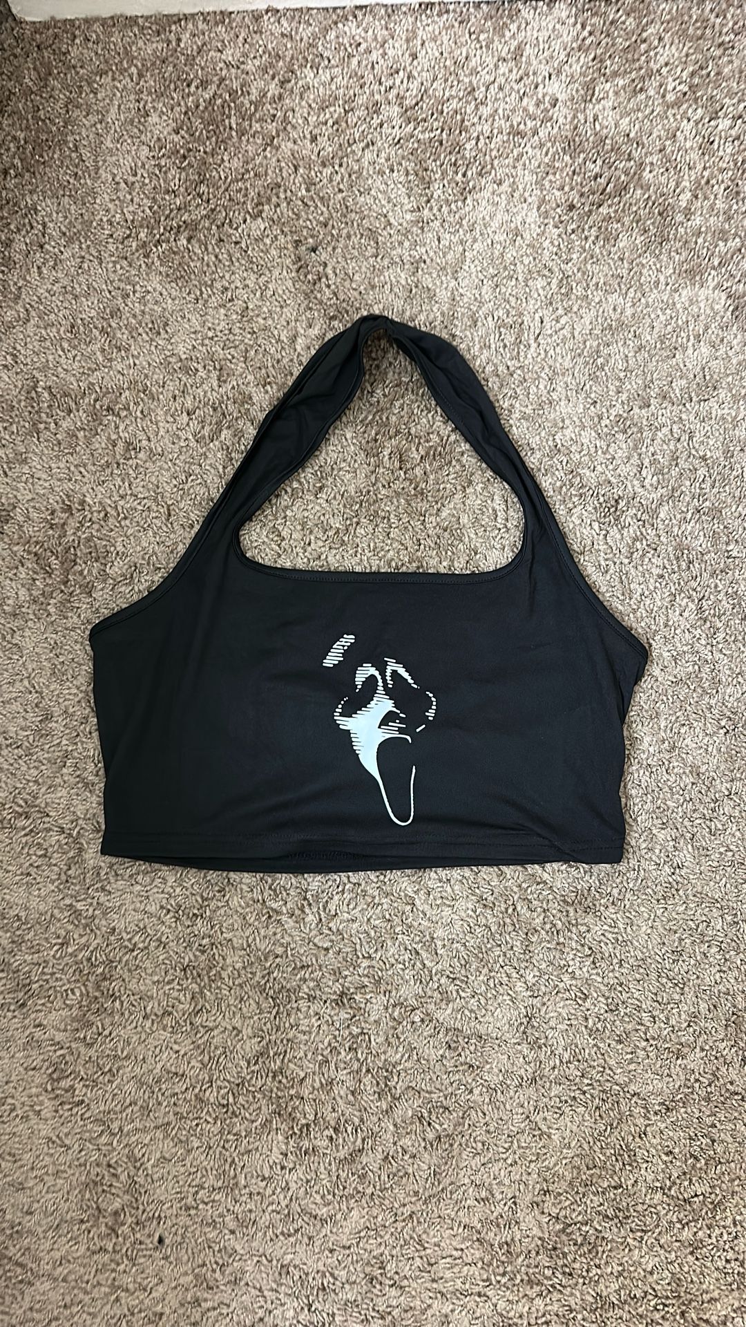 Scream Halter Top