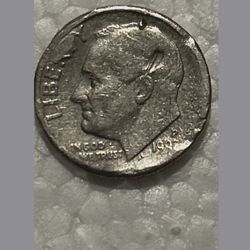 1(contact info removed) P Dime Missing Letters / Year Mint Error 