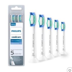 Philips Sonicare C1 SimplyClean Replacement Electric Toothbrush Head - HX6015/03 - White - 5pk new selling for only $20