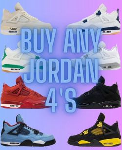 BUY ANY JORDAN 4's! *R3P$* 1:1 HIGH QUALITY