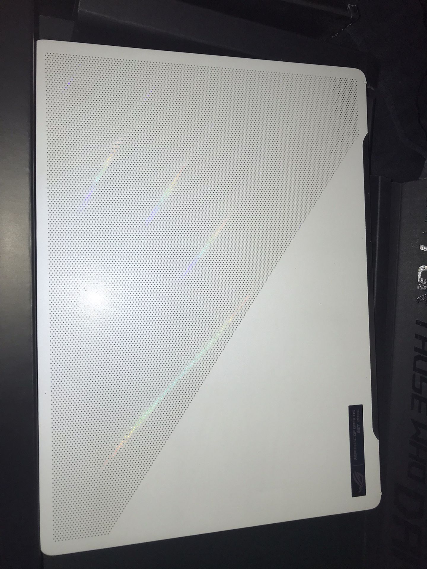 ASUS ROG LAPTOP 💻 🔥🔥🔥 Pearl White