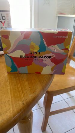 3 in 1 electric razor