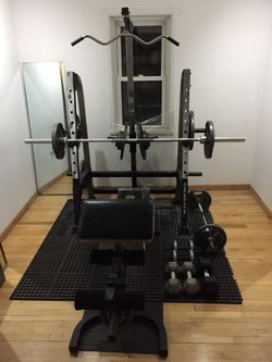 Complete home gym equipment