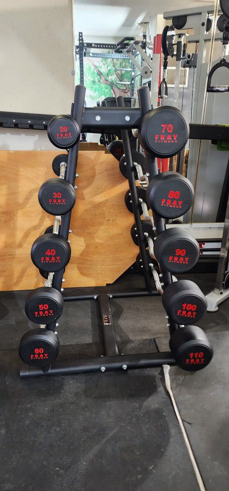 NEW Curl Barbell Set with Rack