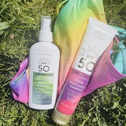 New! BATH & BODY WORKS💕🏖☀️ SPF 50 Sun Screen Spray ☀️🏖💕 $7 each or 2 for Only $10!!