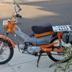 2 Honda Trail 90 CT90 Two Motorcycles