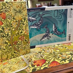 Two 1,000 piece Puzzles