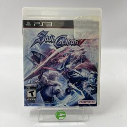Soul Calibur V (Sony PlayStation 3 PS3, 2012)