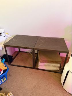 2 side tables for $10