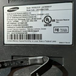 37" Samsung TV 