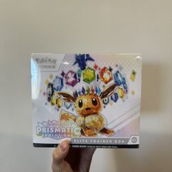  Pokemon Prismatic Evolution Elite Trainer Box