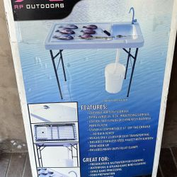 Outdoor Processing Table