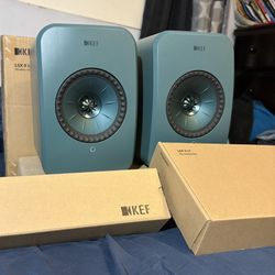KEF LSX II LT Wireless Hi-Fi Speakers (New) – Audiophile-Grade Compact Sound System| Bluetooth, Wi-Fi etc.