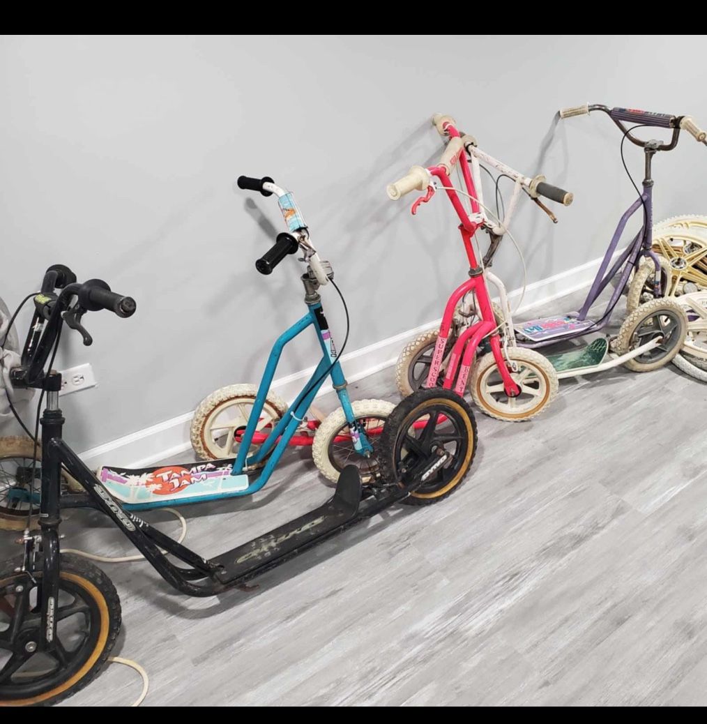 6 old school scooter