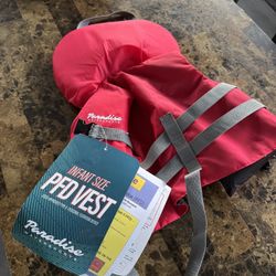 Paradise Water Sports - Universal Infant Type II PFD, USCG Approved Life Vest for Boating, Swimming and Watersports - (One Size)