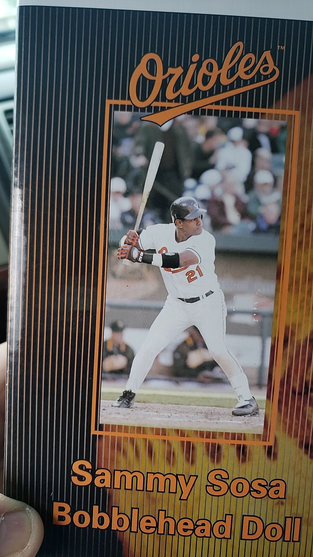 Sammy Sosa bobblehead doll