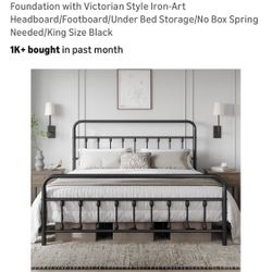 Brand New Unopened King Size Bed (From Amazon) – Never Used