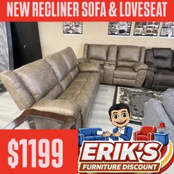 New Sofa Recliner Set 