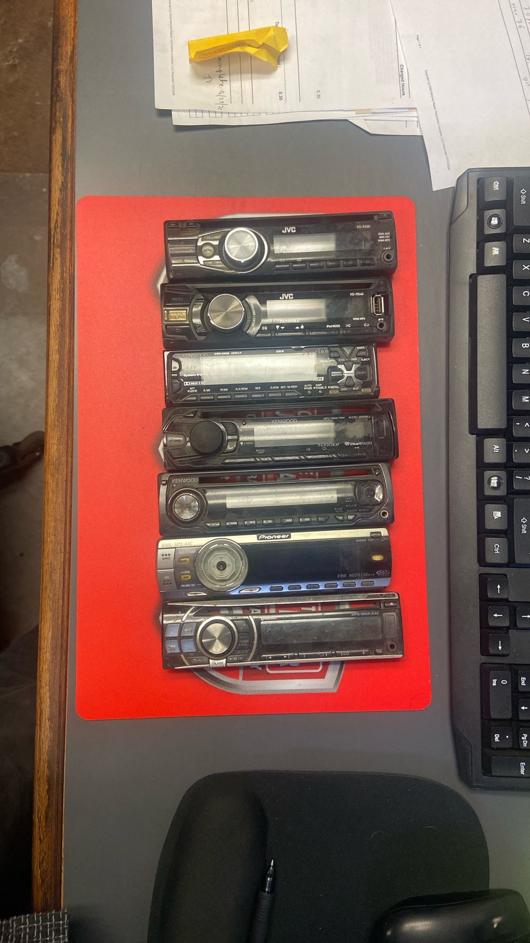 Car Audio Stereo Face Plates