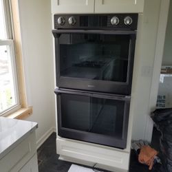 Samsung double oven electric convention smart oven with WiFi