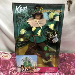 Ken As Scarecrow Wizard Of Oz Barbie Doll 